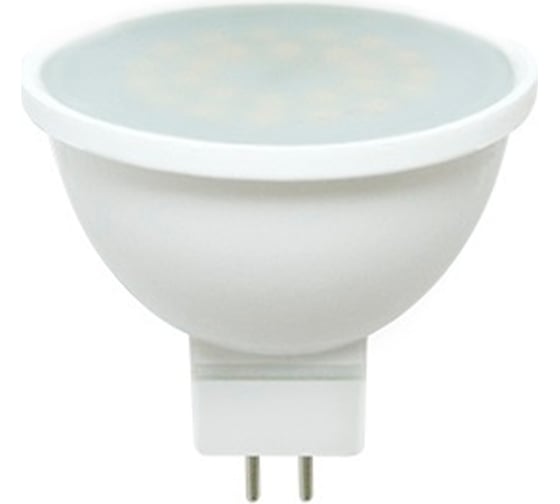 Светодиодная лампа Ecola Mr16 led 7,0w, 220v, gu5.3, 6000k, матовая, 48x50 M2RD70ELC 1