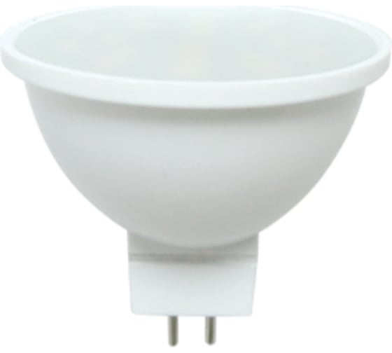 Светодиодная лампа Ecola Mr16 led 8,0w, 220v, gu5.3, 2800k, матовая, 51x50 M2RW80ELC