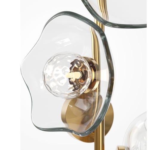 Настенный светильник (бра) MAYTONI miracle 4хg9x28w металл латунь MOD207WL-04BS