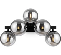 Настенный светильник (бра) MAYTONI dallas 5хg9x28w металл черный MOD547WL-05B