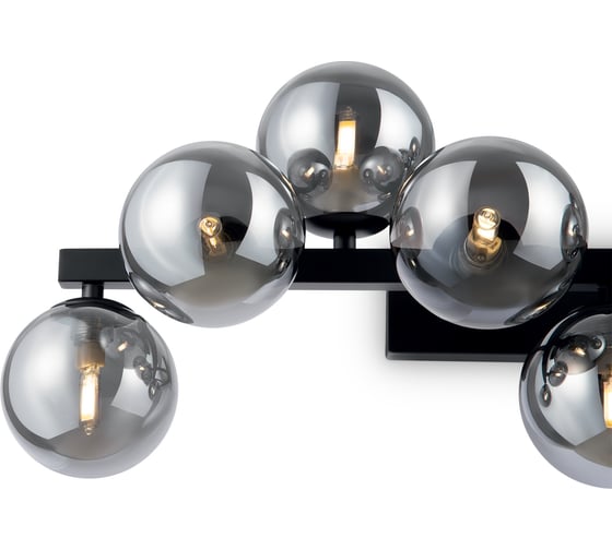 Настенный светильник (бра) MAYTONI dallas 9хg9x28w металл черный MOD547WL-09B