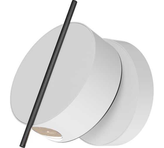 Настенный светильник (бра) MAYTONI nuance led 4w алюминий белый и латунь MOD180WL-L4W3K