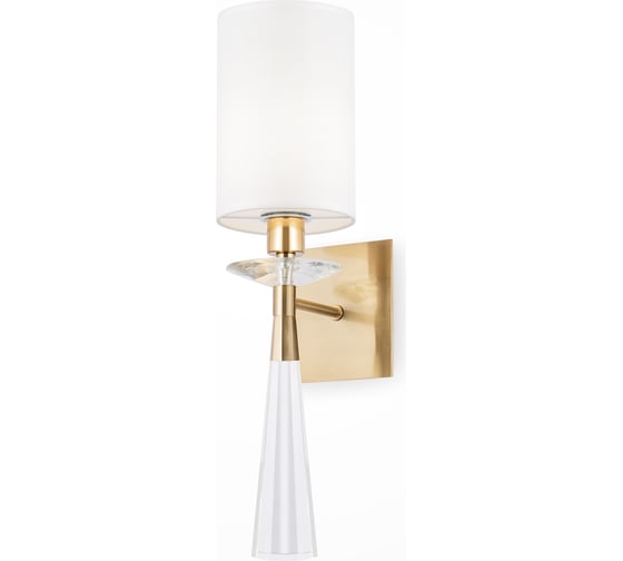 Настенный светильник (бра) MAYTONI bianco 1хe14x60w металл и акрил латунь MOD224WL-01BS
