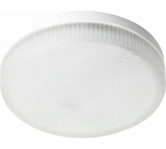 Светодиодная лампа Ecola Gx53 led premium 12,0w, tablet, 220v, 6000k, 3-х ступенчатое диммирование 100-50-10, матовая, 27x75 T5CD12ELC 1