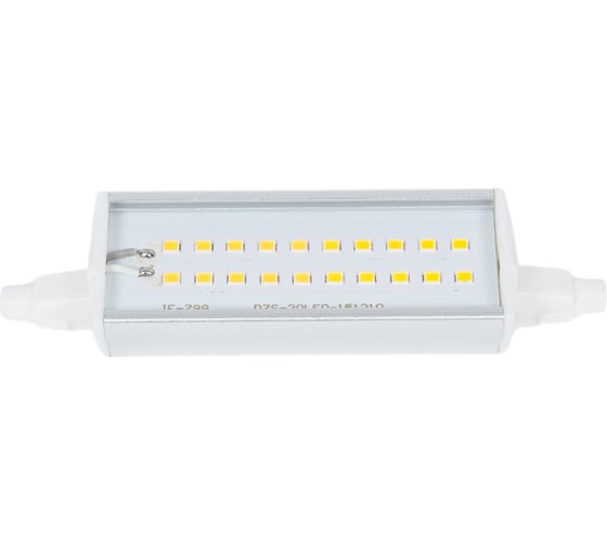 Светодиодная лампа Ecola Projector led lamp premium 14,0w, f118, 220v, r7s, 2800k, алюминиевый радиатор, 118x20x32 J7SW14ELC