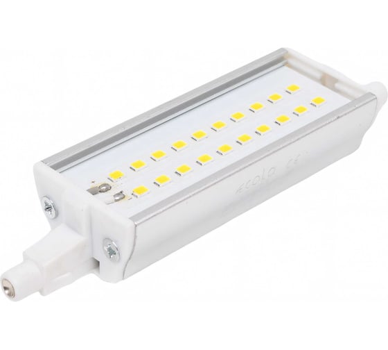 Светодиодная лампа Ecola Projector led lamp premium 14,0w, f118, 220v, r7s, 4200k, алюминиевый радиатор, 118x20x32 J7SV14ELC