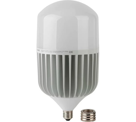 Высокомощная светодиодная лампа Ecola High power, led, premium, 100w, 220v, универсальная, e27/e40, 4000k, 260x160mm HPV100ELC