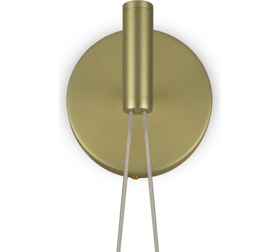 Настенный светильник (бра) MAYTONI maya led 10w алюминий золото P091WL-L18G3K