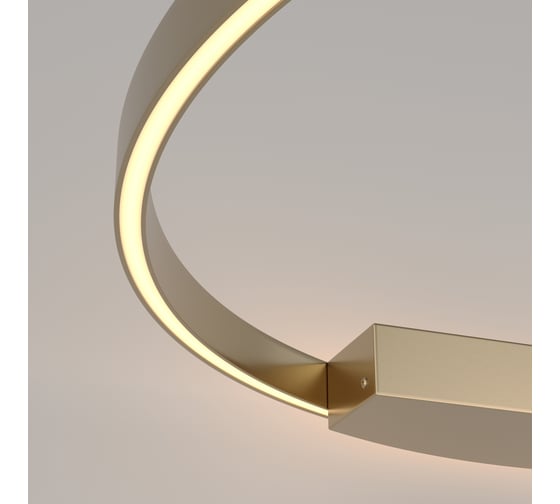 Настенный светильник (бра) MAYTONI rim led 51w алюминий латунь MOD058WL-L50BS3K