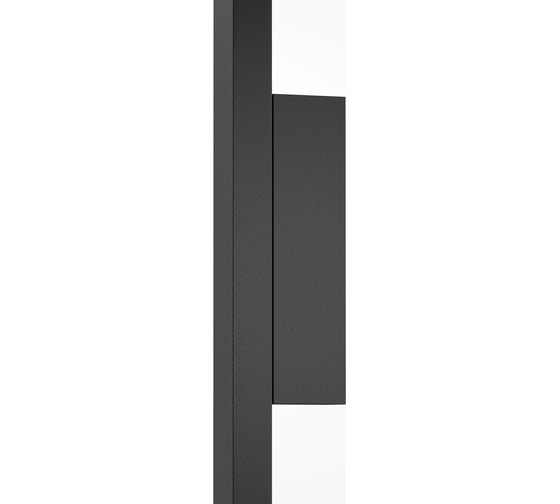 Настенный светильник (бра) MAYTONI halo led 15w алюминий черный MOD245WL-L24BK