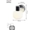 Спот Rivoli 7009701 Pulito W1 CR 1хE14 40W Б0038128 6