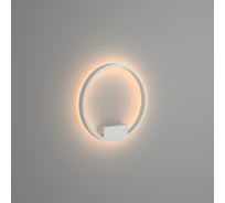 Настенный светильник (бра) MAYTONI rim led 25w алюминий белый MOD058WL-L25W3K