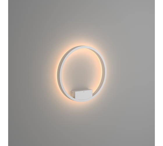 Настенный светильник (бра) MAYTONI rim led 25w алюминий белый MOD058WL-L25W3K