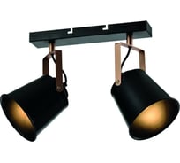 Спот Rivoli 7015702 Acuto W2 черный Е27 2х40W Б0044768