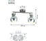 Спот Rivoli 7008702 Craquelure W2 SN 2хE14 40W Б0038125 7