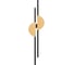 Настенный светильник (бра) MAYTONI skyline led 23w алюминий черный MOD179WL-L22BS4K1 1
