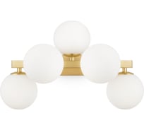 Настенный светильник (бра) MAYTONI dallas 5хg9x28w металл золото MOD547WL-05BS