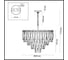 Люстра ODEON LIGHT E14 12*40W VILNA 5068/12 5