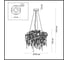 Люстра ODEON LIGHT G9 12*40W CHAINY 5066/12 5