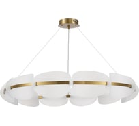 Подвесная люстра ST luce золотистый/белый led 1x65w 3000k, SL1304.203.65