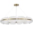 Подвесная люстра ST luce золотистый/белый led 1x65w 3000k, SL1304.203.65 1
