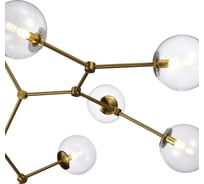 Подвесная люстра ST luce золотистый/прозрачный e14 8x40w, SL1506.203.08