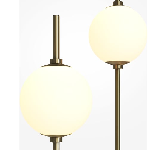 Напольный светильник (торшер) MAYTONI the sixth sense led 12w металл латунь Z020FL-L12BS3K