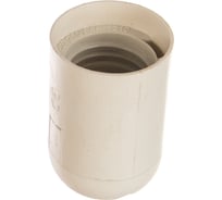 Патрон Smartbuy Е27 пластиковый подвесной, термостойкий пластик, белый SBE-LHP-s-E27