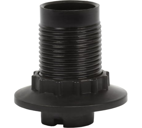 Патрон Smartbuy карболитовый с кольцом, Е14, черный SBE-LHB-sr-E14