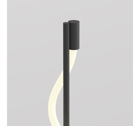 Напольный светильник (торшер) MAYTONI tau led 15w алюминий черный MOD166FL-L15B3K
