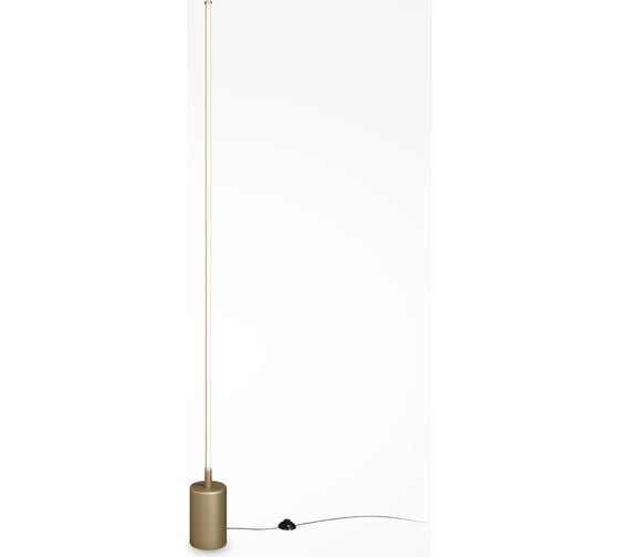 Напольный светильник (торшер) MAYTONI flow led 25w металл латунь MOD147FL-L20BSK1