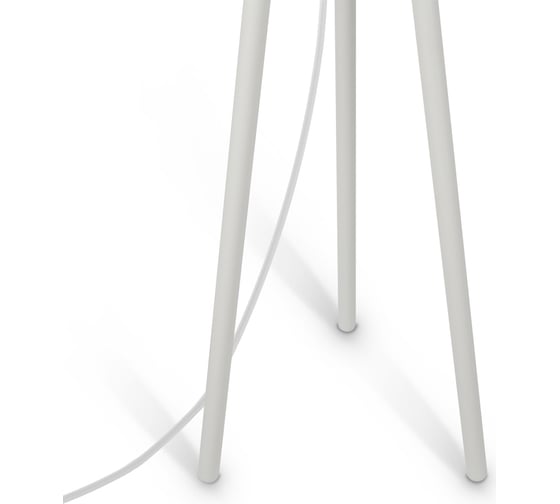 Напольный светильник (торшер) MAYTONI calvin 1хe27x60w металл и дерево белый Z177FL-01W