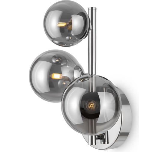 Настенный светильник (бра) MAYTONI dallas 3хg9x28w металл хром MOD545WL-03CH