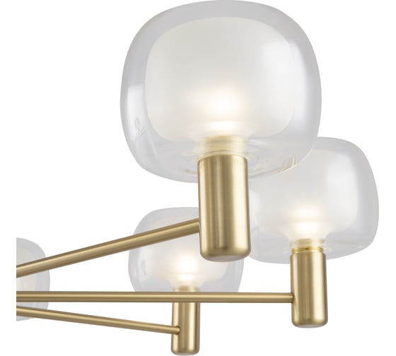 Подвесной светильник MAYTONI vision 8хe14x60w алюминий золото MOD411PL-08G