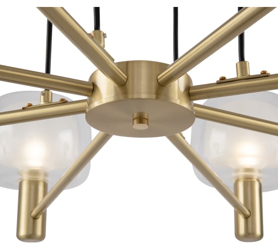 Подвесной светильник MAYTONI vision 8хe14x60w алюминий золото MOD411PL-08G