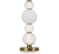 Настольный светильник MAYTONI collar led 18w металл и акрил золото MOD301TL-L18G3K