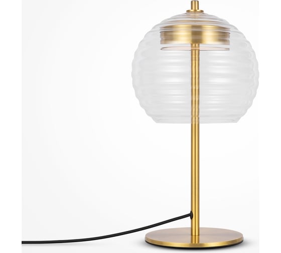 Настольный светильник MAYTONI mystic led 8w металл латунь P060TL-L12BSK1 1