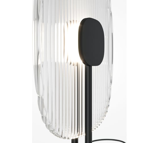 Настольный светильник MAYTONI eclipse led 6w нержавеющая сталь матовый черный MOD152TL-L1BK