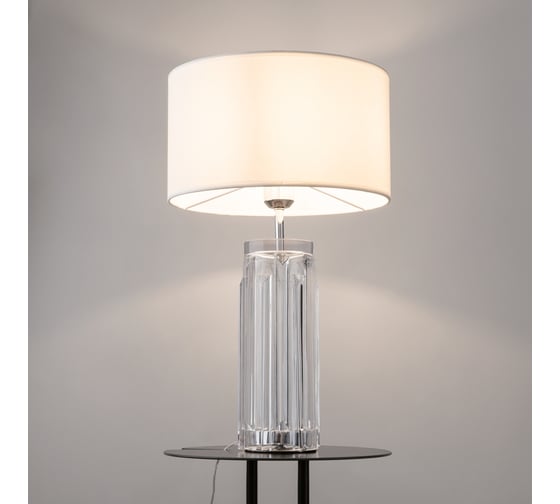 Настольный светильник MAYTONI muse 1хe27x60w металл и стекло хром MOD304TL-01CH