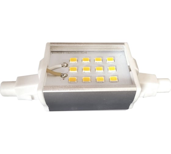 Светодиодная лампа Ecola Projector led lamp premium 6,0w, f78, 220v, r7s, 4200k, алюминиевый радиатор, 78x20x32 J7PV60ELC