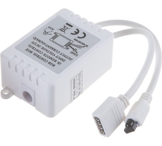 Инфракрасный RGB-контроллер SWG LED 6А 72W 12V/24V24к, IR-RGB-24-6A 00000000932