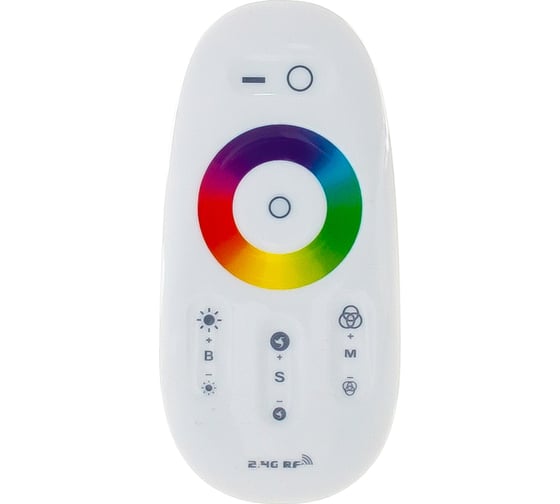 Контроллер SWG RGB+W 2.4 G сенсорный 4Chx6A 12/24V белый, RF-RGBW-S-24A 00-00000296