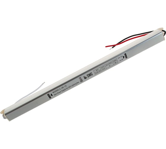 Сверхтонкий блок питания SWG 48 W, 12V, L-48-12 00-00003167