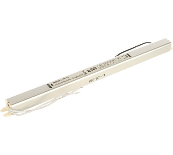 Сверхтонкий блок питания SWG 75 W, 24V, L-75-24 00-00004764 1