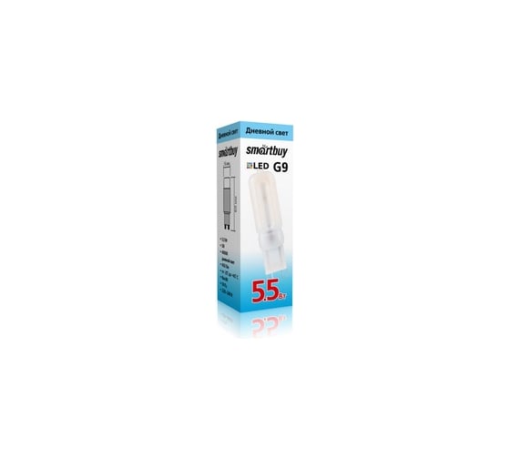 Светодиодная лампа Smartbuy LED G95,5W/4000/G9 SBL-G9 5_5-40K