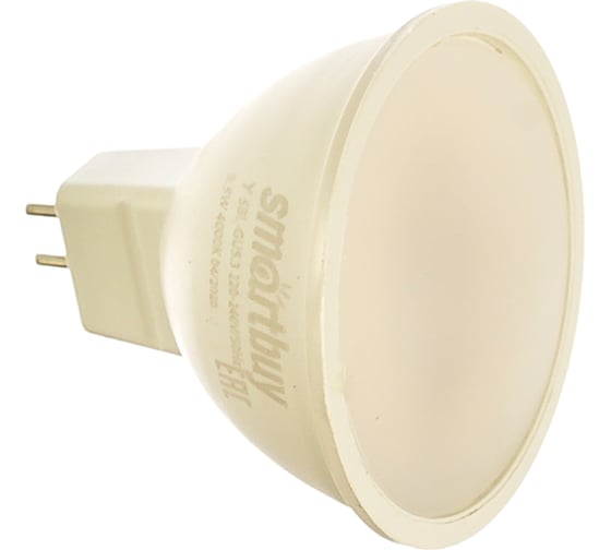 Светодиодная лампа Smartbuy LED Gu5,3-9,5W/4000 SBL-GU5_3-9_5-40K 1