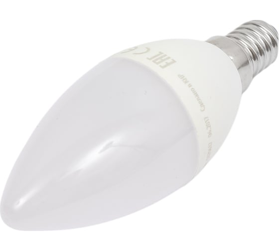 Светодиодная лампа Uniel LED-C37-6W/WW/E14/FR/MB PLM11WH Форма свеча, матовая UL-00002373
