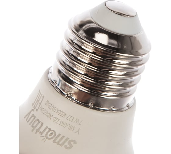 Светодиодная лампа Smartbuy LED G45-07W/4000/E27 SBL-G45-07-40K-E27