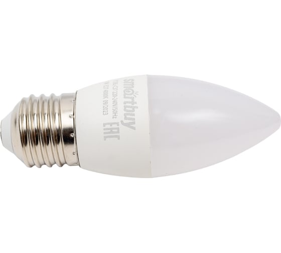 Светодиодная лампа Smartbuy LED C37-07W/4000/E27 SBL-C37-07-40K-E27
