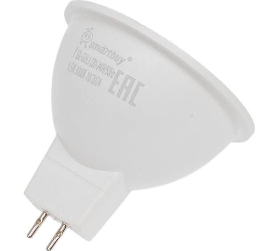 Светодиодная лампа Smartbuy LED Gu5,3-9,5W/3000 SBL-GU5_3-9_5-30K